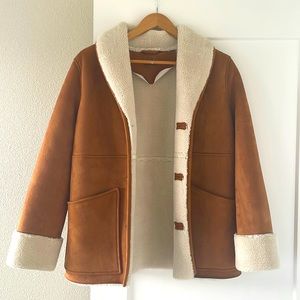 NWOT Mother Faux Shearling